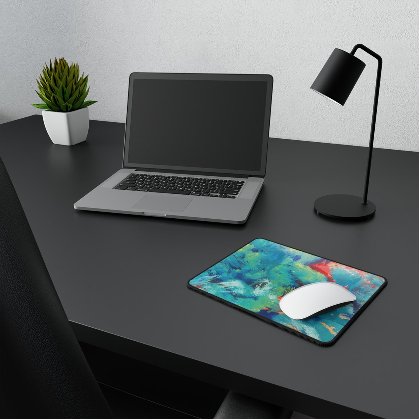 Aesthetic Paint Gaming Mouse Pad