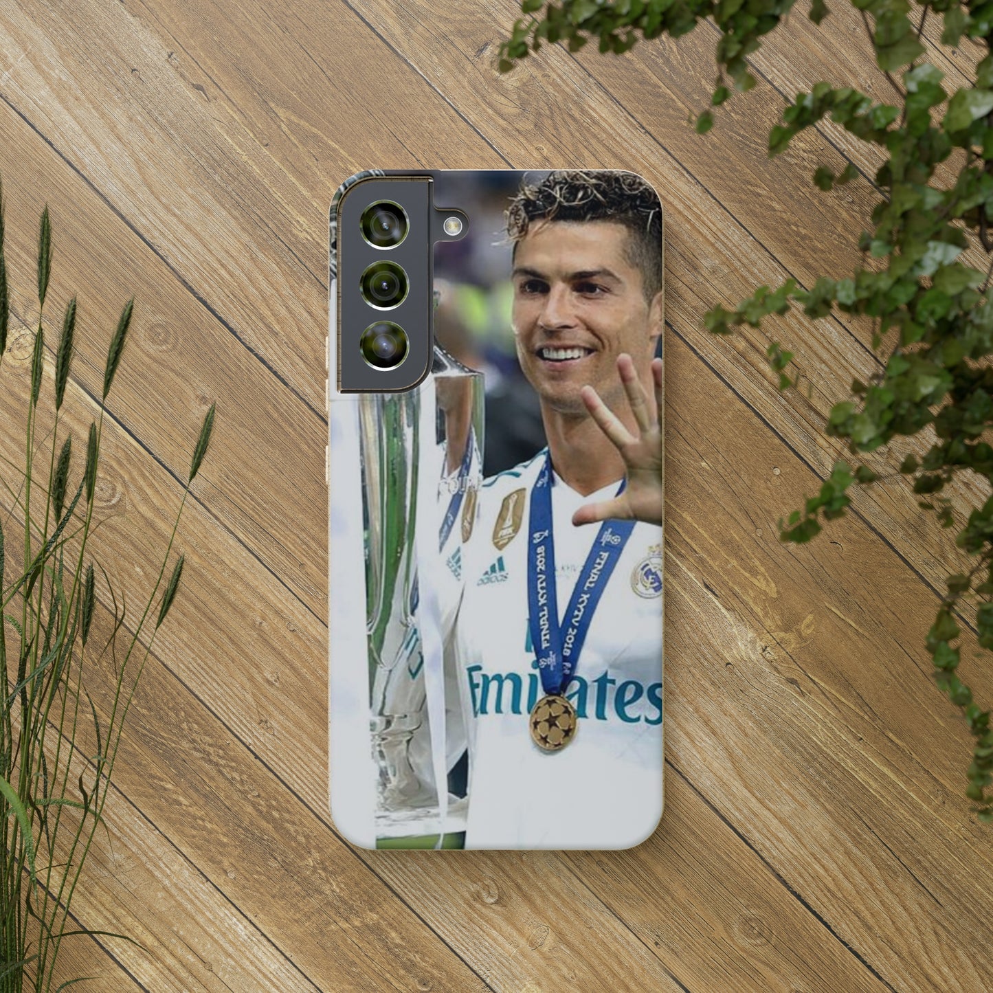 Eco Friendly UCL Ronaldo Phone Cases