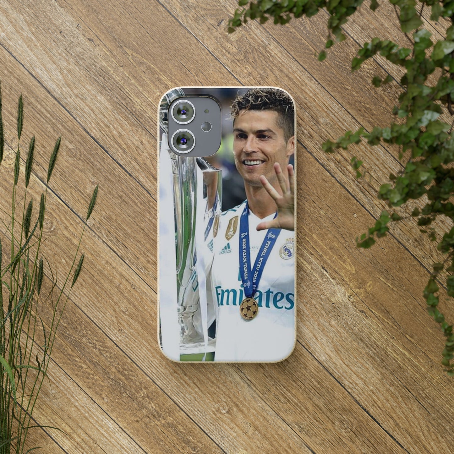 Eco Friendly UCL Ronaldo Phone Cases