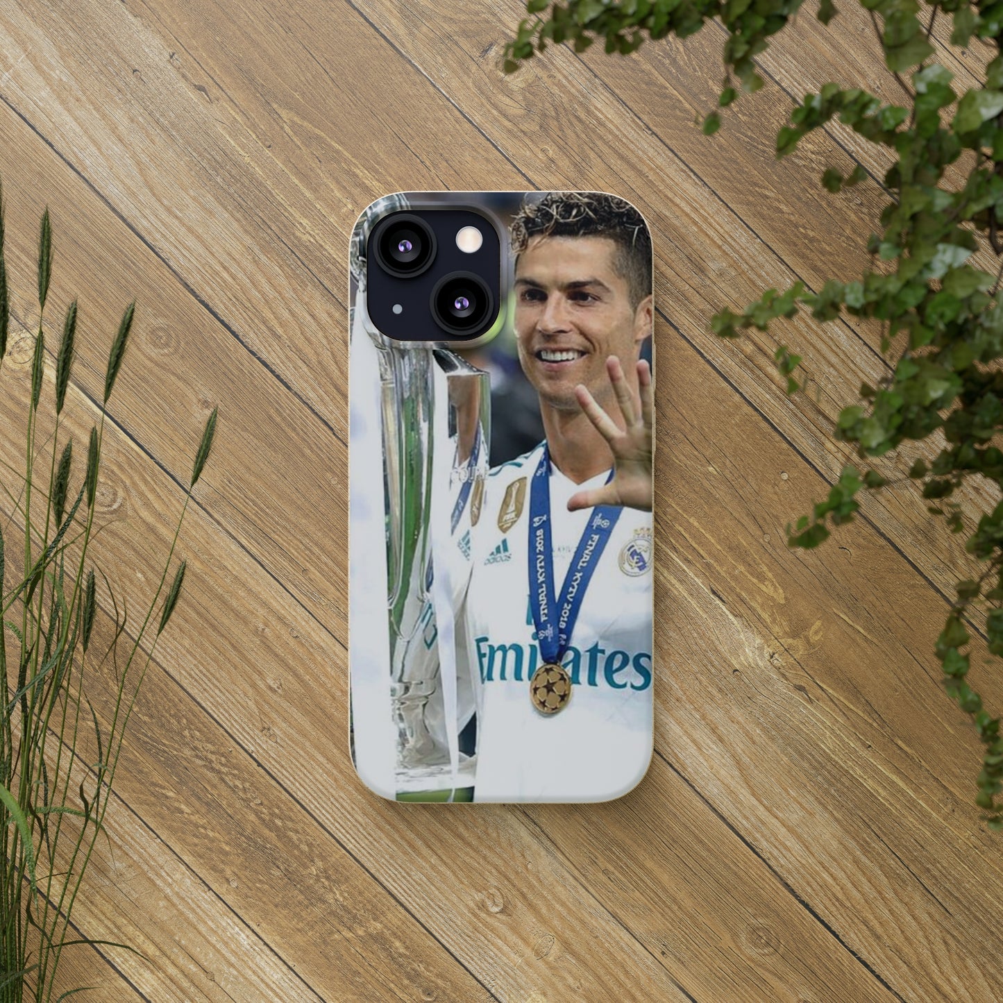 Eco Friendly UCL Ronaldo Phone Cases