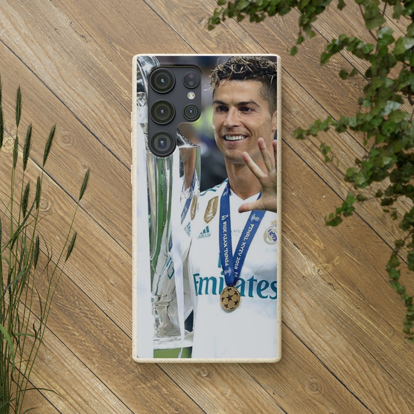 Eco Friendly UCL Ronaldo Phone Cases