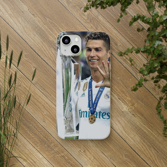 Eco Friendly UCL Ronaldo Phone Cases