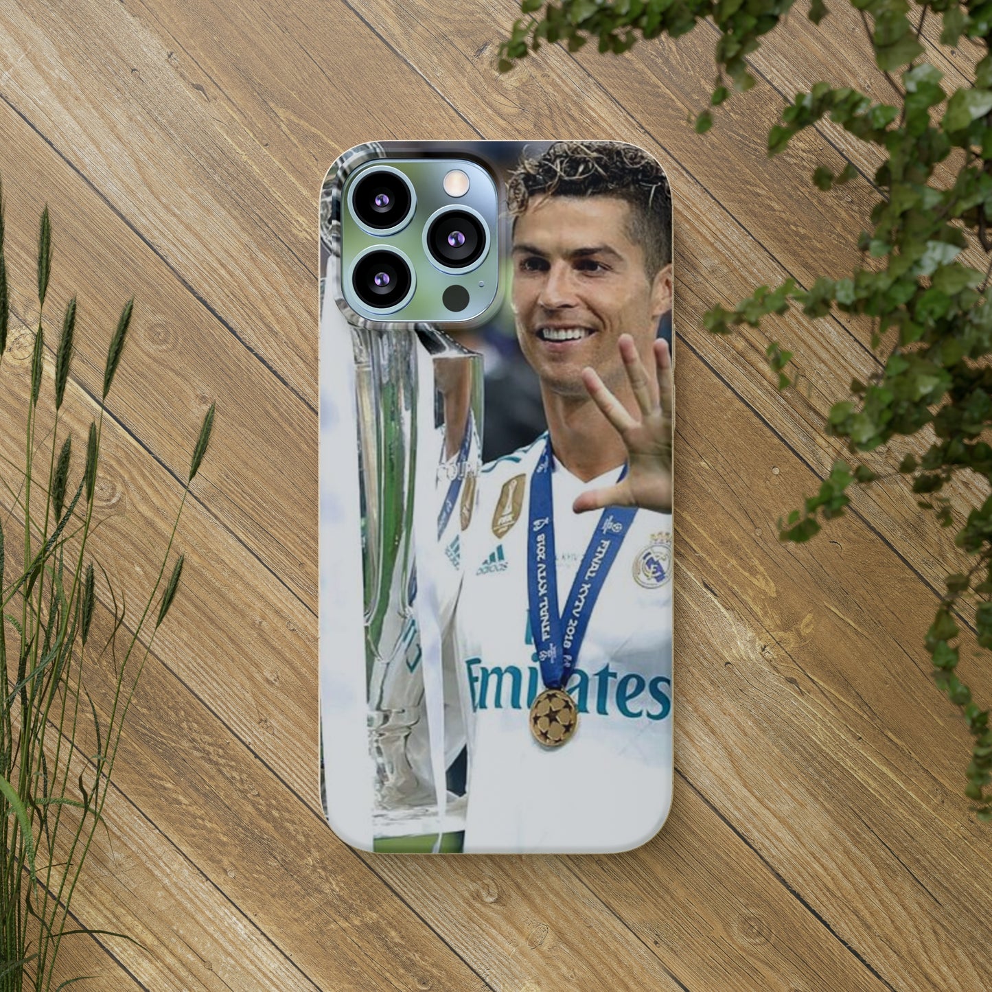 Eco Friendly UCL Ronaldo Phone Cases