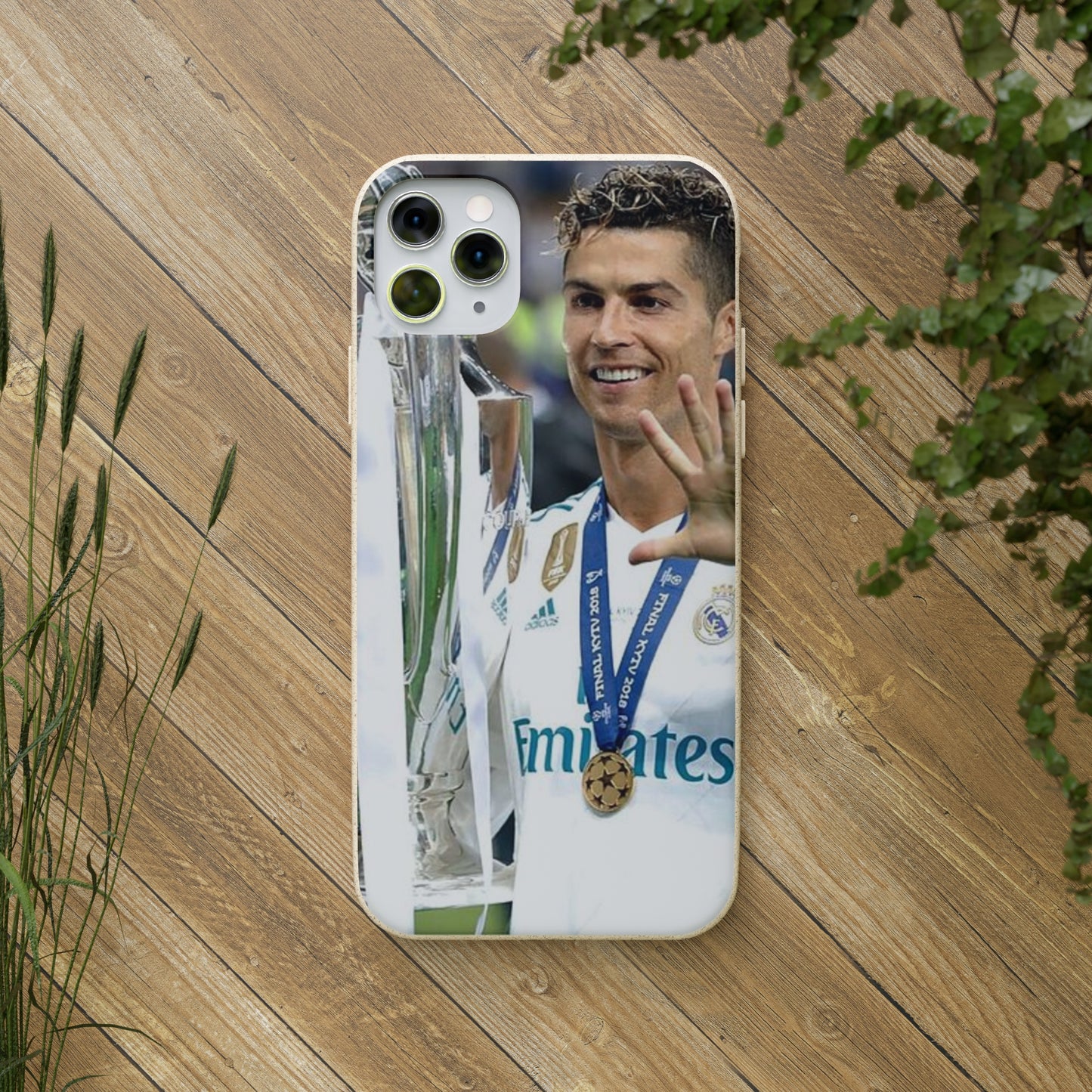 Eco Friendly UCL Ronaldo Phone Cases