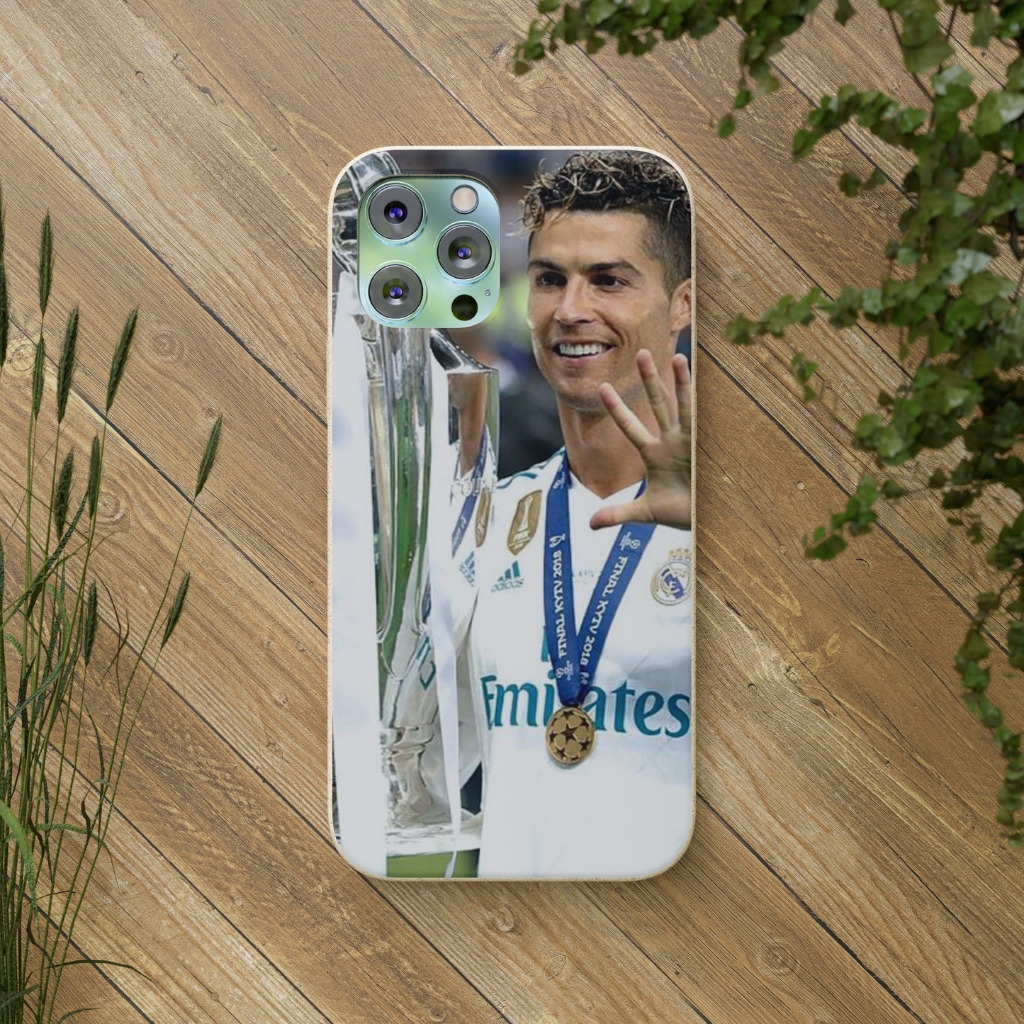 Eco Friendly UCL Ronaldo Phone Cases