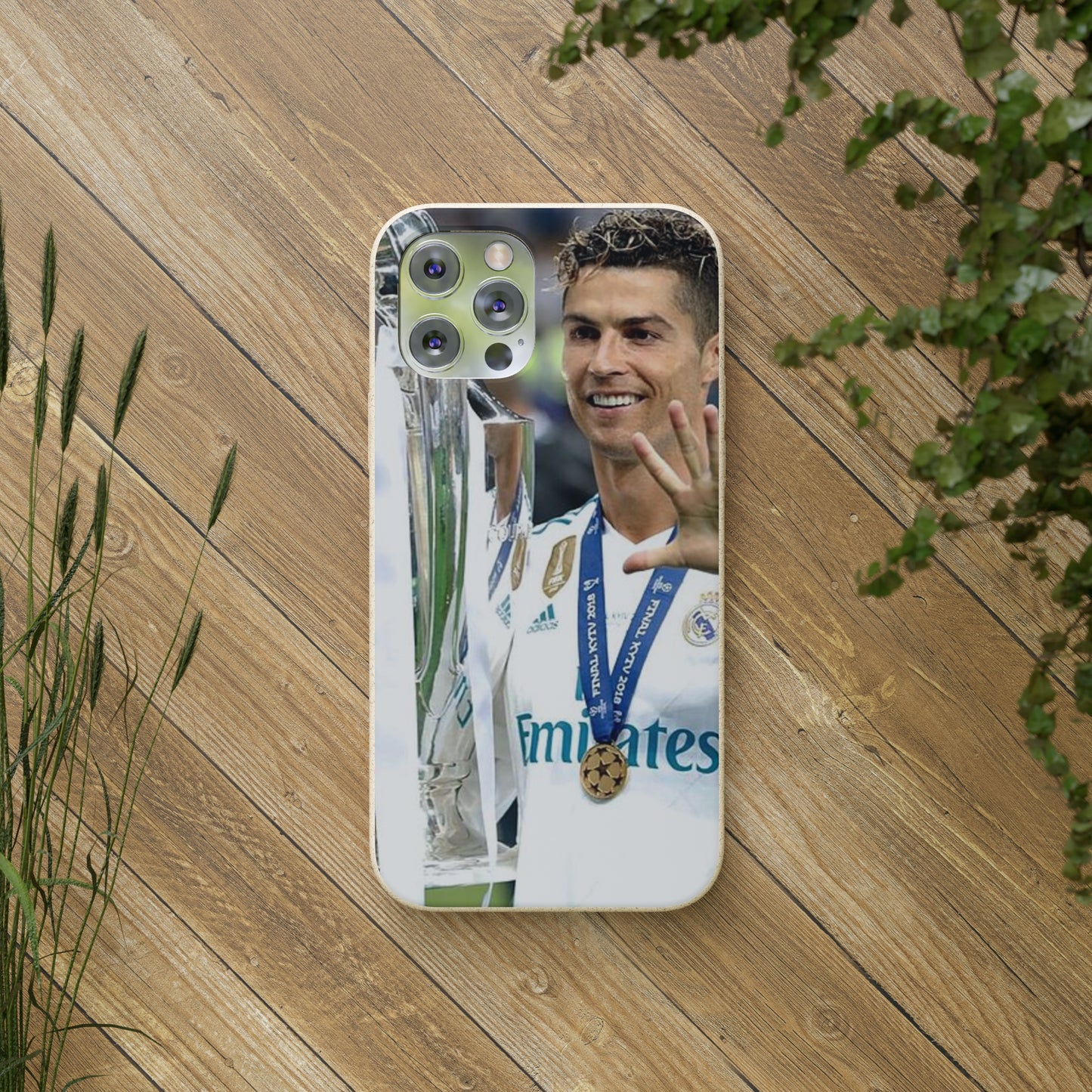 Eco Friendly UCL Ronaldo Phone Cases